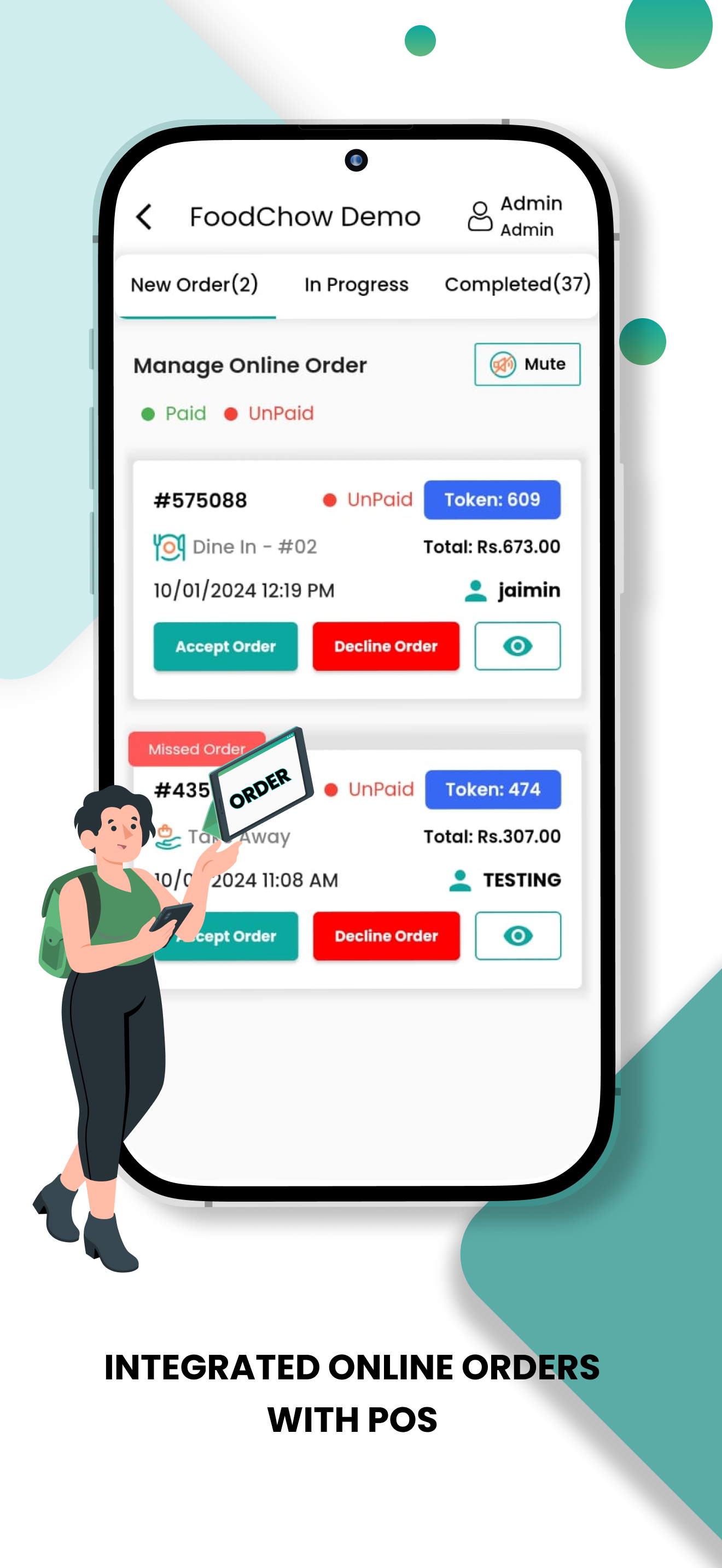 FoodChow - Restaurant POS
