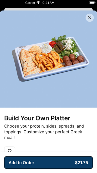 Efi's Gyro iPhone screenshot 3 - Food & Drink app