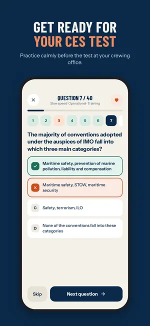 CES Trainer: Seafarer Test screenshot 1