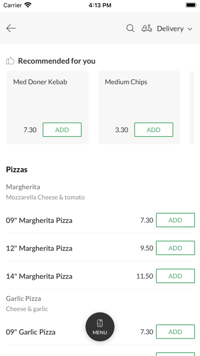 California Pizza Screenshot