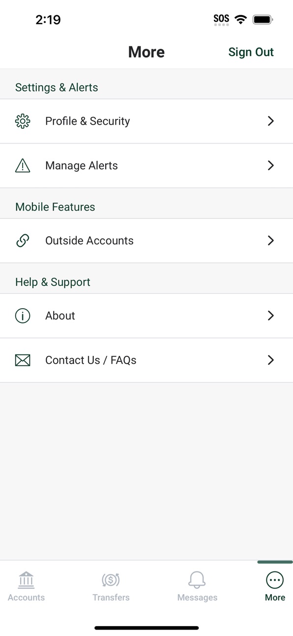 iPhone screenshot
