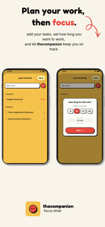 thecompanion — focus timer screenshot 4