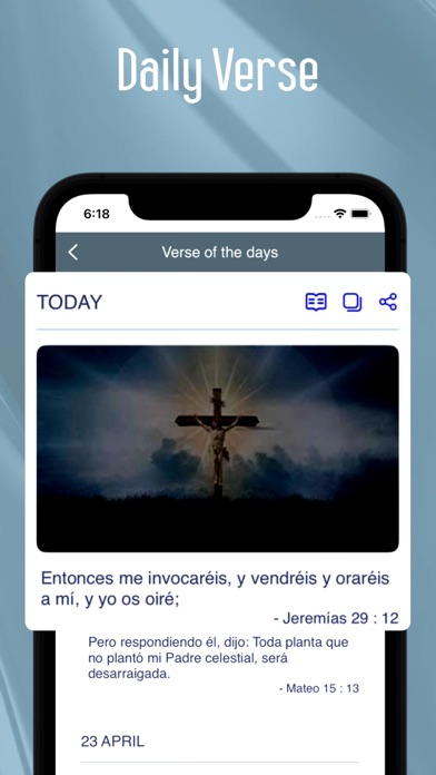 Reina Valera 1960 Bible Screenshot