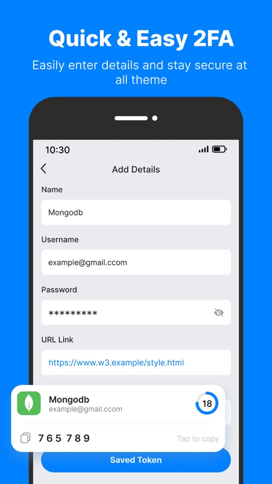 #8. 2FA Secure Authenticator (iOS) Με: Arvind Murali