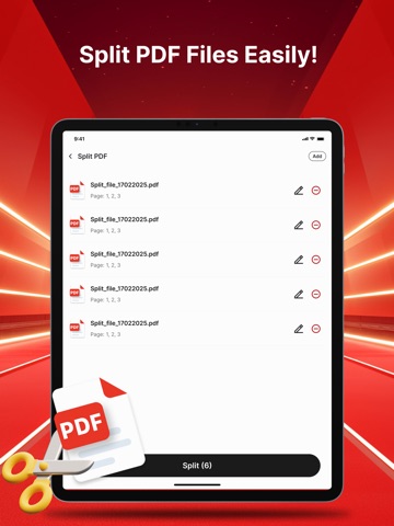 PDF ProX: PDF Reader & Editor iPad screenshot 4
