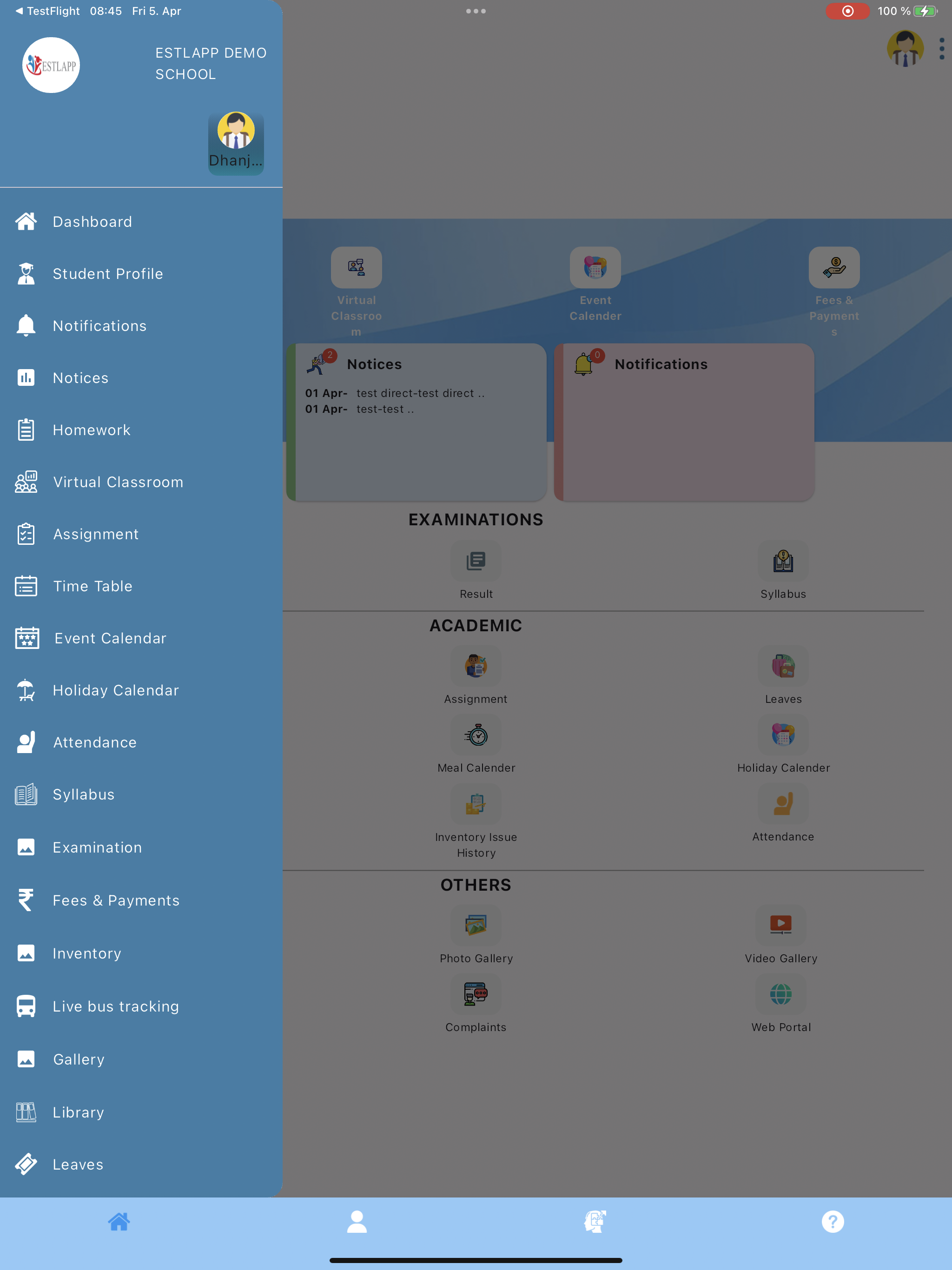 ESTLAPP Parent App