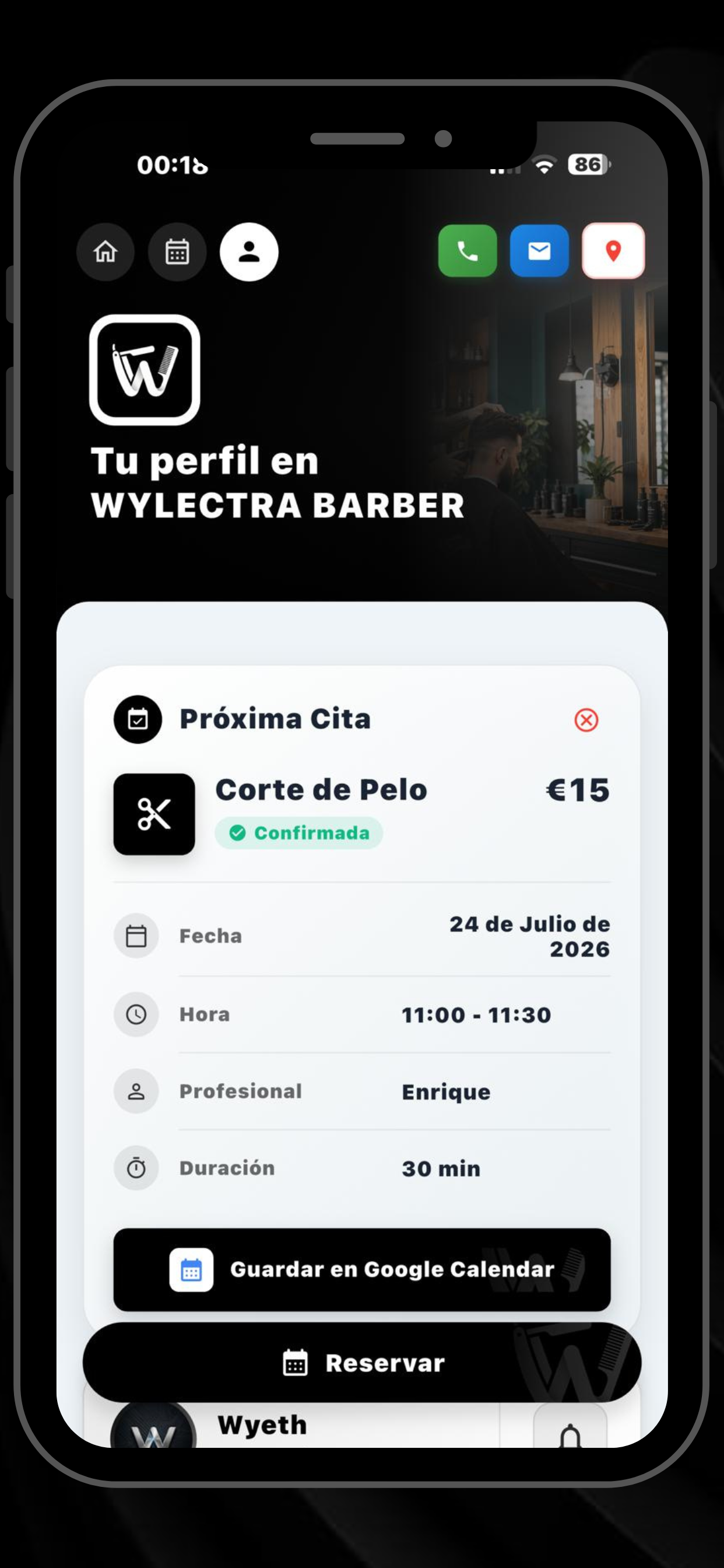 Wylectra Barber screenshot 2