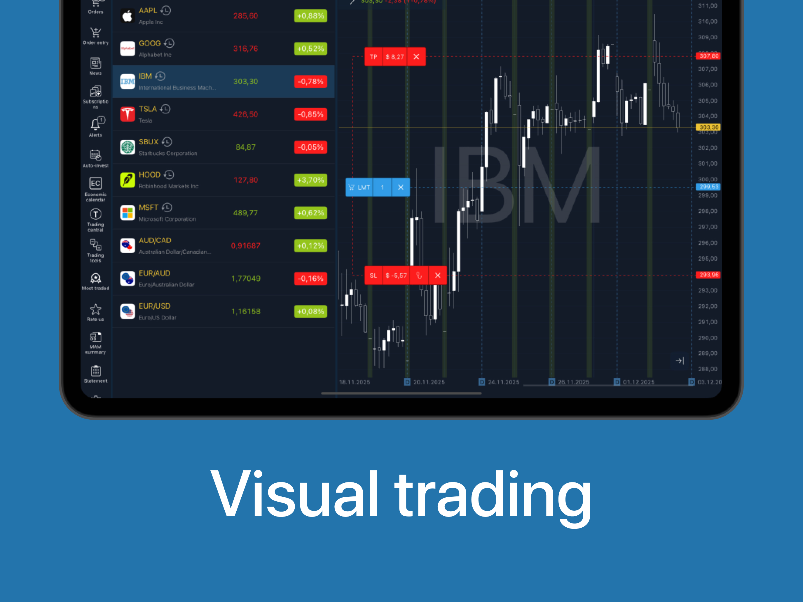 TraderEvolution screenshot 11