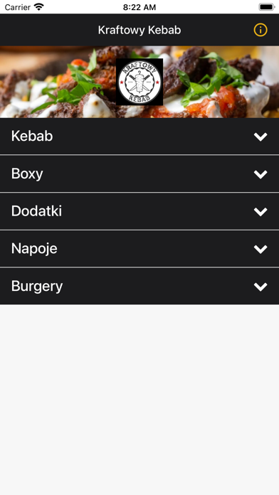 Kraftowy Kebab app screenshot
