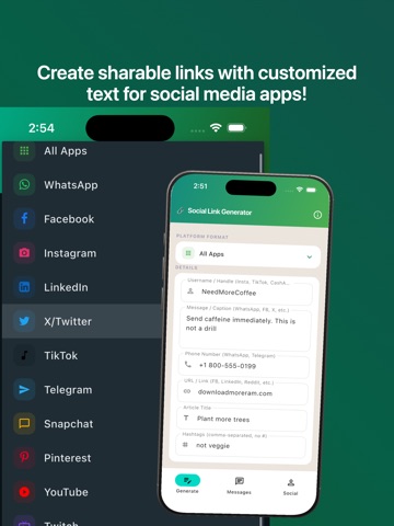 Linkify: Bio Link & QR Code iPad screenshot