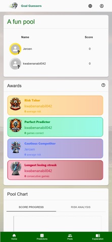 GoalGuessers screenshot