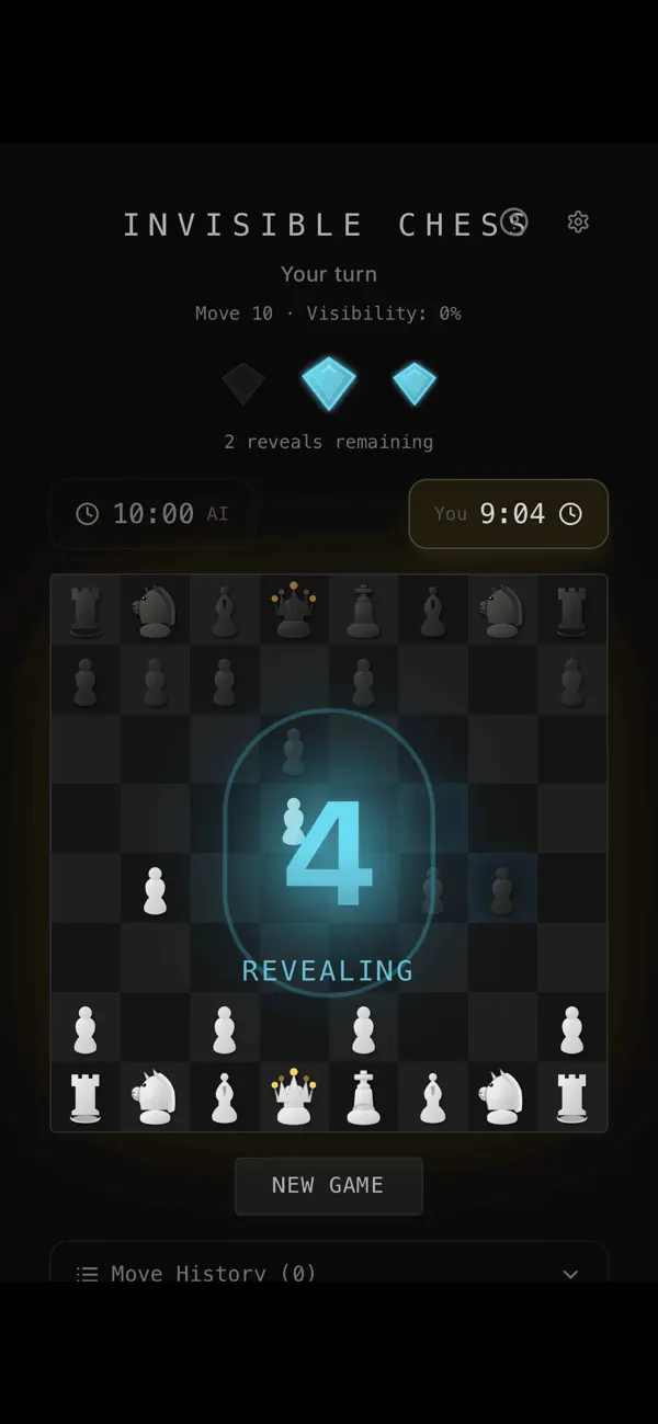 Screenshot #2 pour Invisible Chess: Master Void