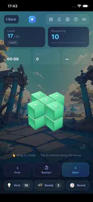 CubeDisasse iPhone screenshot 3