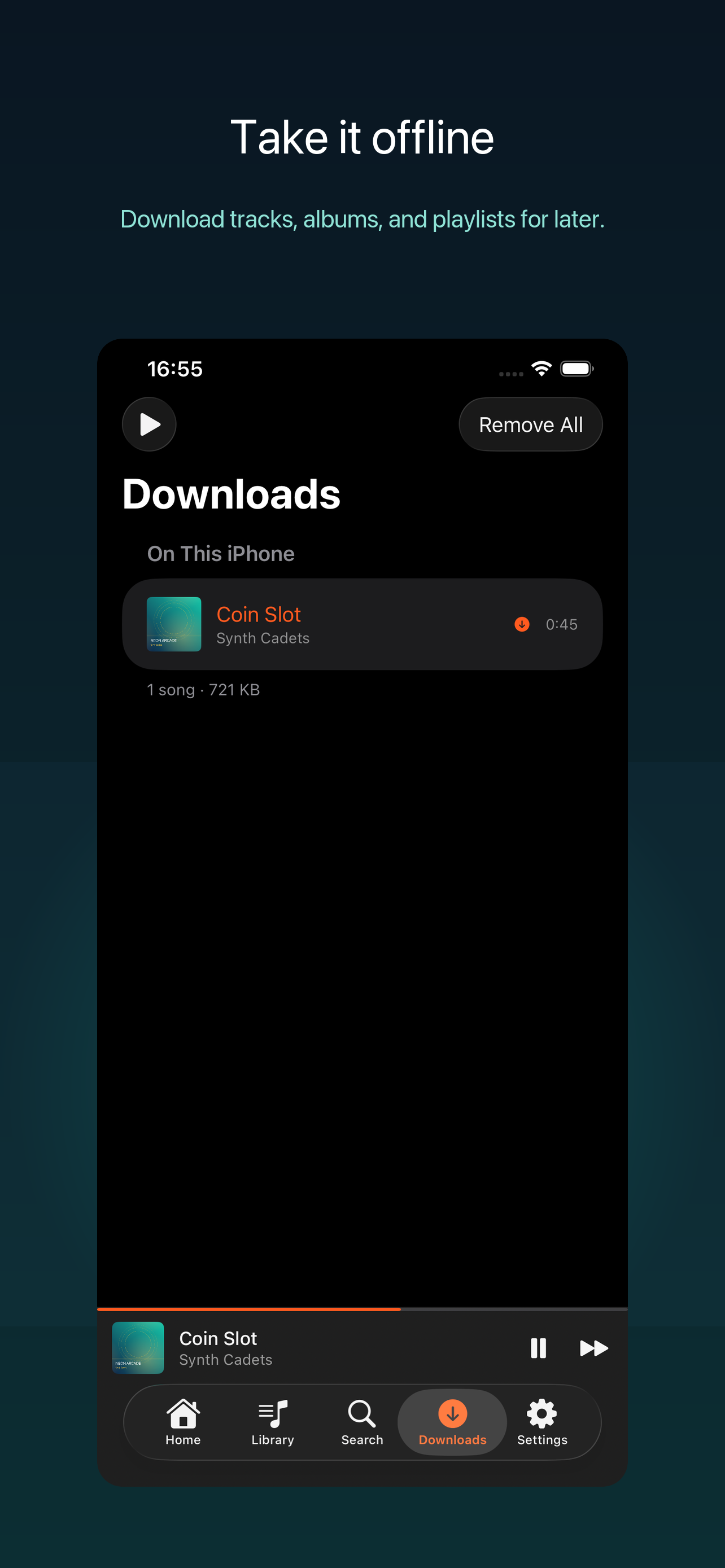 Tunode: Self-Hosted Music screenshot 5