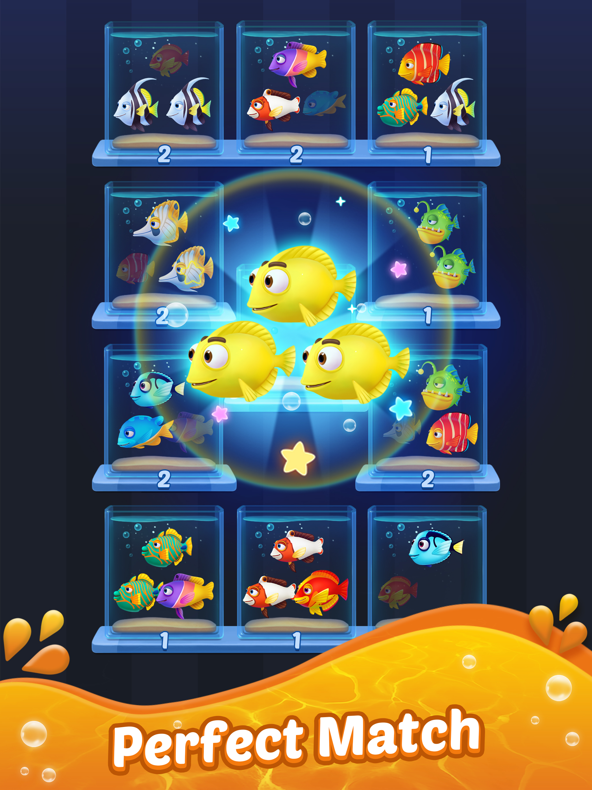 Fish Sort 3D: Match Puzzle screenshot 10