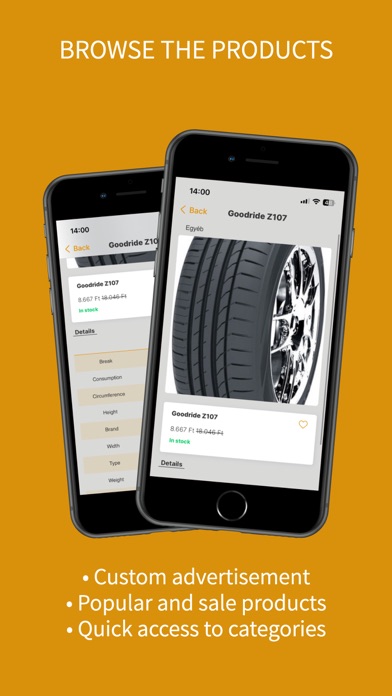Screenshot 1 of Autogumi.eu App
