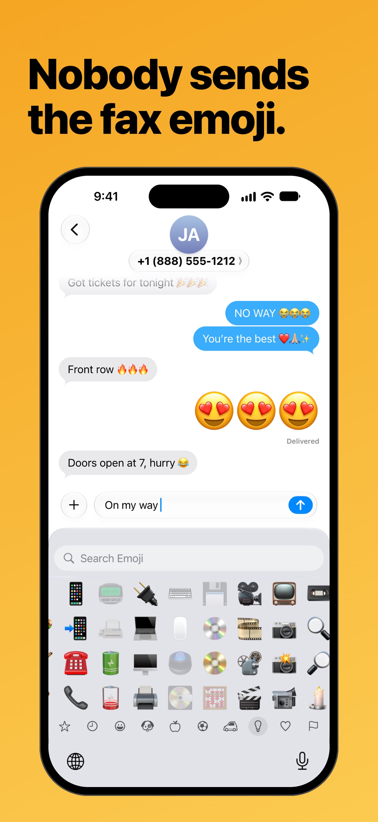 Screenshot 1 of Tidymoji: Emoji Keyboard