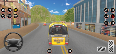 Mini Coach Simulator Bus Games Screenshot 5 of 7