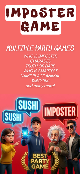 Imposter Bluff: Party Games Screenshot 1 of 8