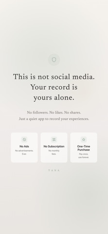 TANA - Media tracker screenshot