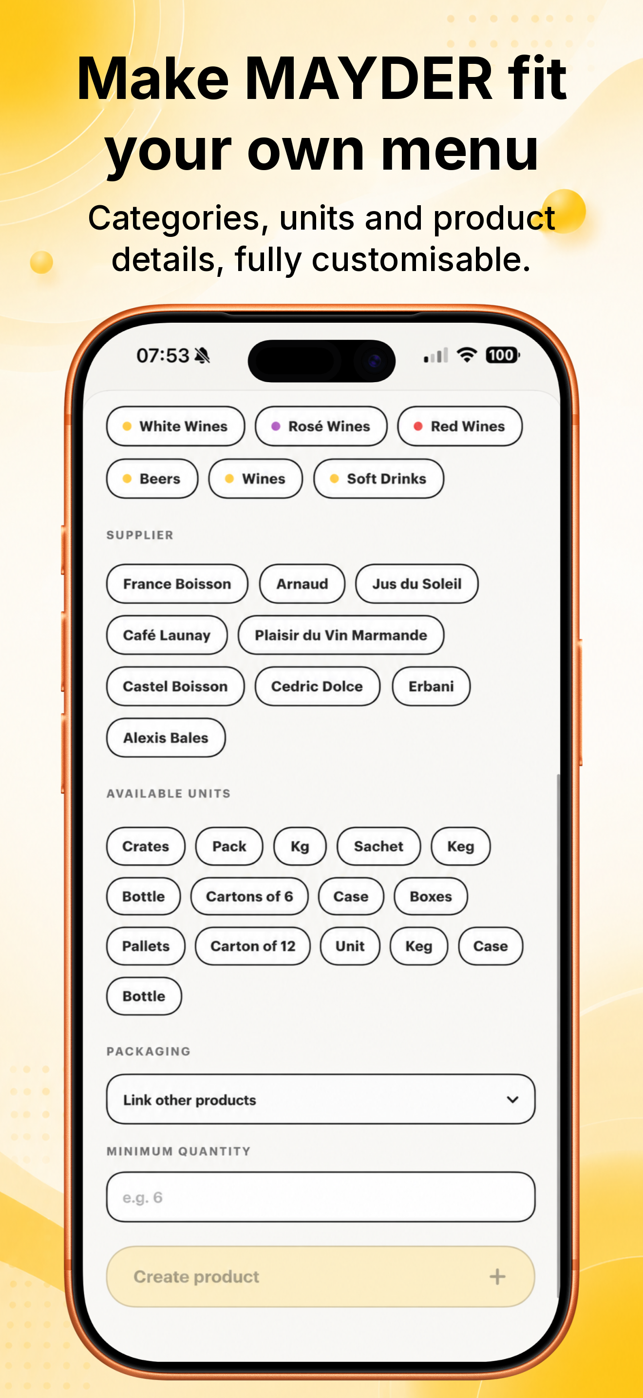 MAYDER Restaurant Inventory screenshot 7