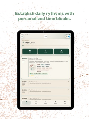 T30 Trust Recovery Journal iPad screenshot