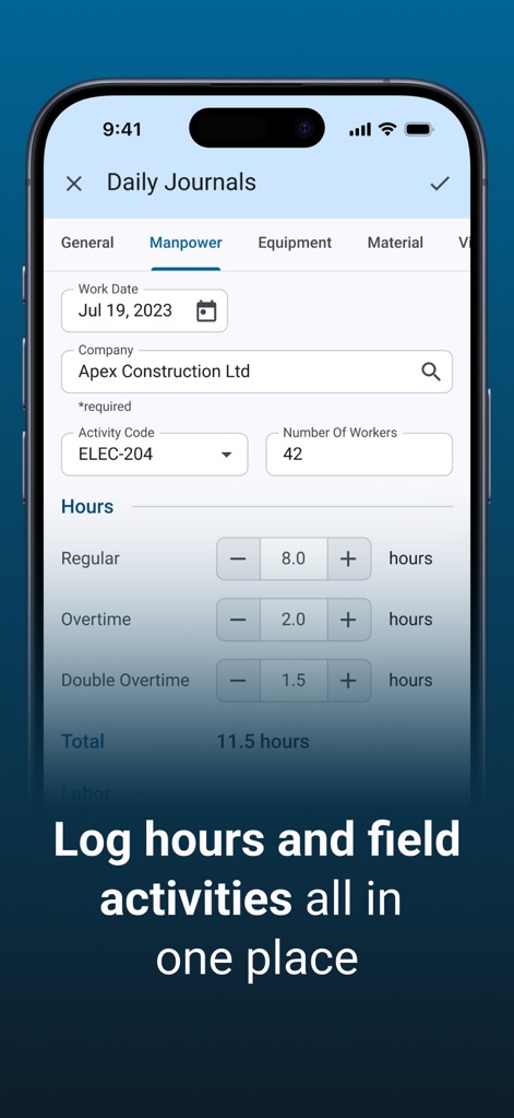Construct Project Management - Business App | MWM