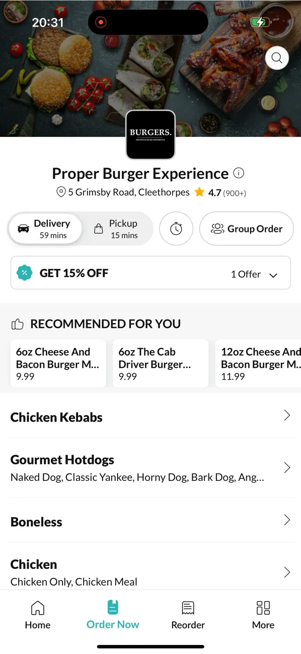Screenshot #2 pour Proper Burger Experience