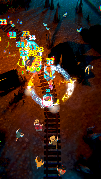 Cowboys vs Zombies: Survival Screenshot