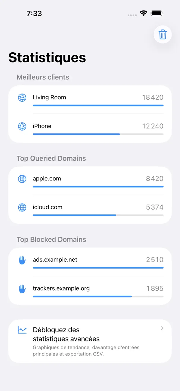 Screenshot #2 pour AdGuard Home Manager