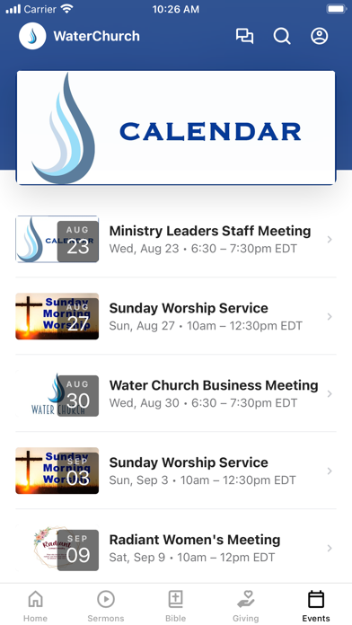 Water Church Screenshot