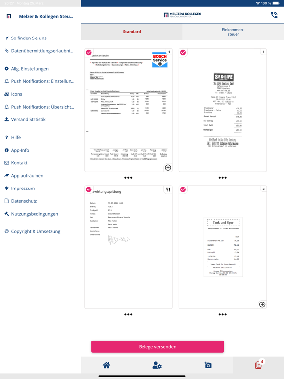 Screenshot #6 pour Melzer & Kollegen Beleg App