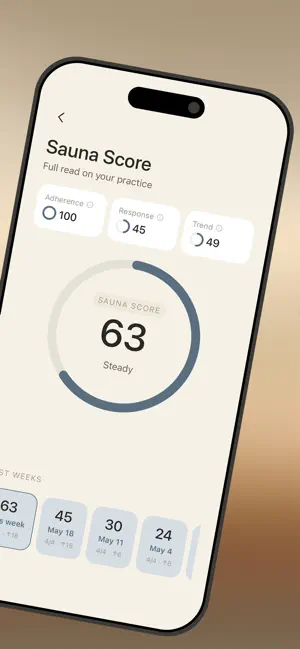 Sauna Score: HRV & Sleep screenshot 2