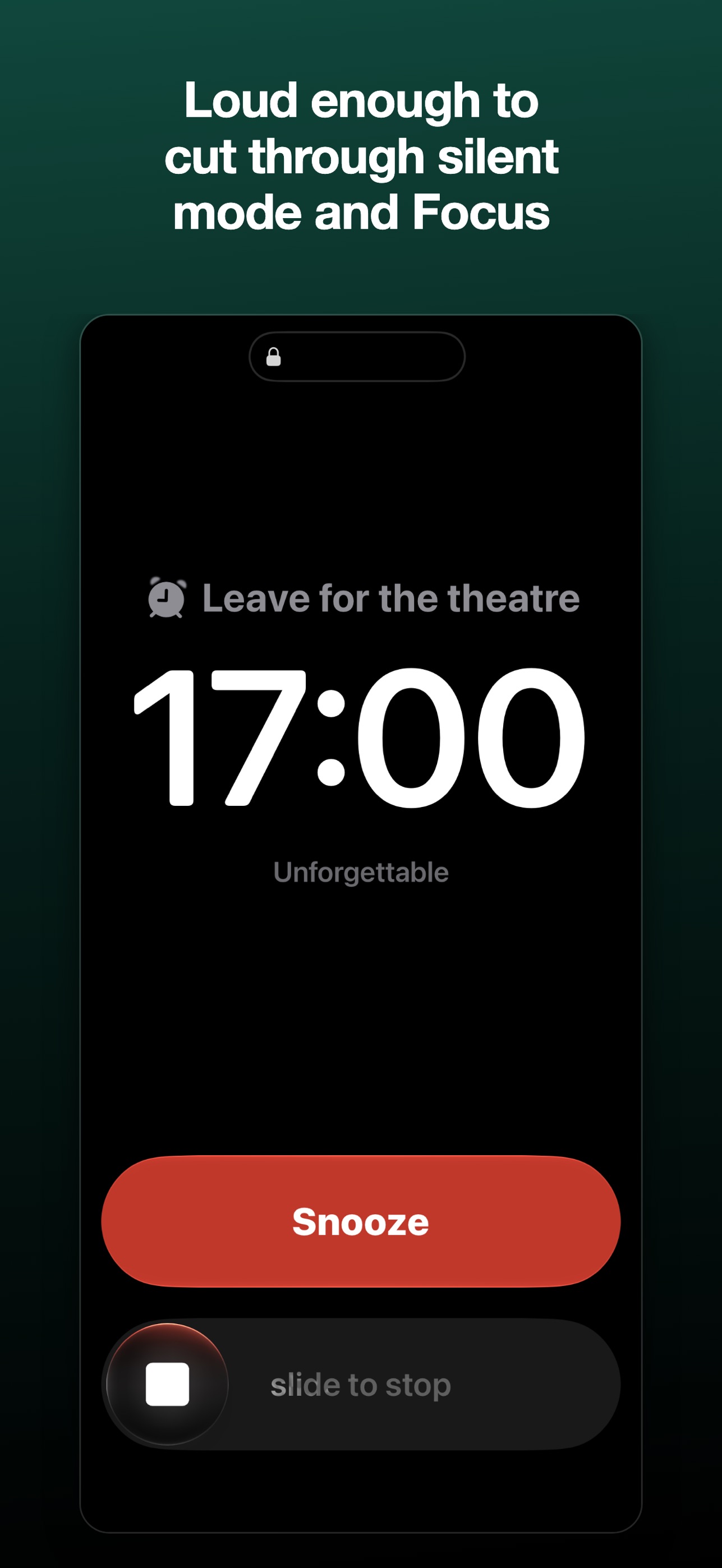Screenshot 2 of Unforgettable: Alarm Reminders