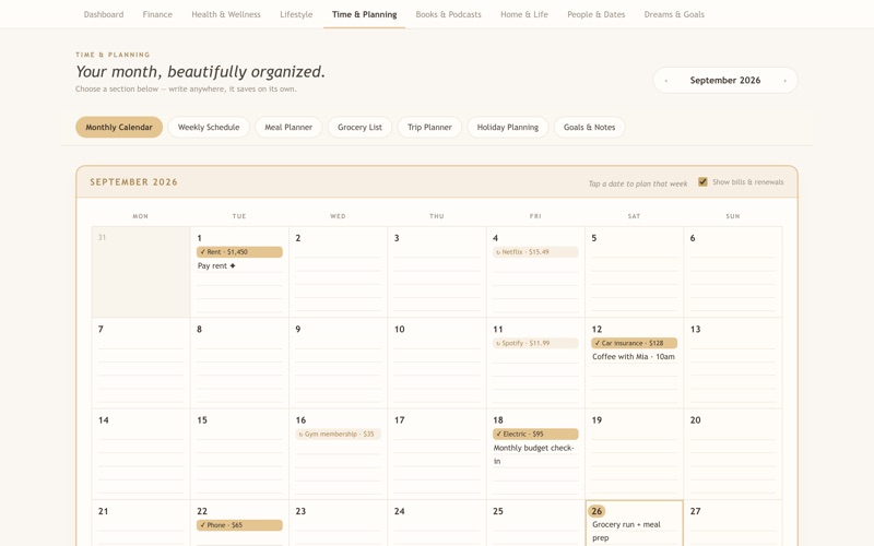 Empire Life Dashboard screenshot 4