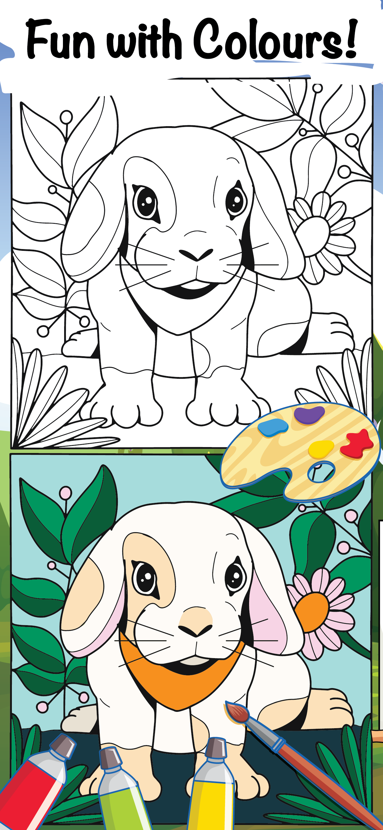 Animals Color & Draw for kids