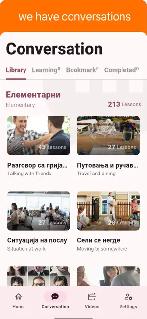 Serbian - Listening Speaking screenshot 2