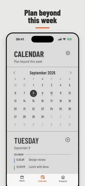 Weeklane: Weekly To-Do Planner screenshot 3