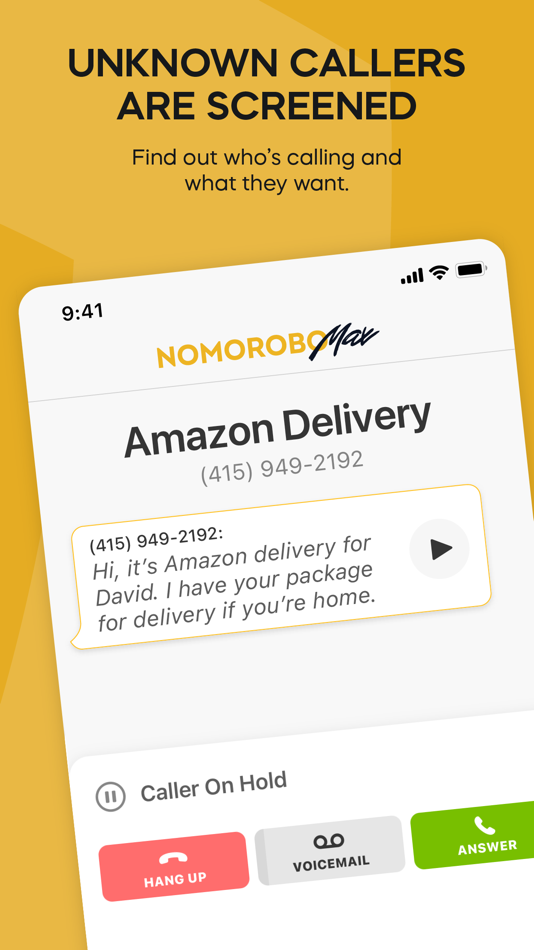 #4. Nomorobo Max Spam Call Blocker (iOS) بواسطة: Telephone Science Corporation