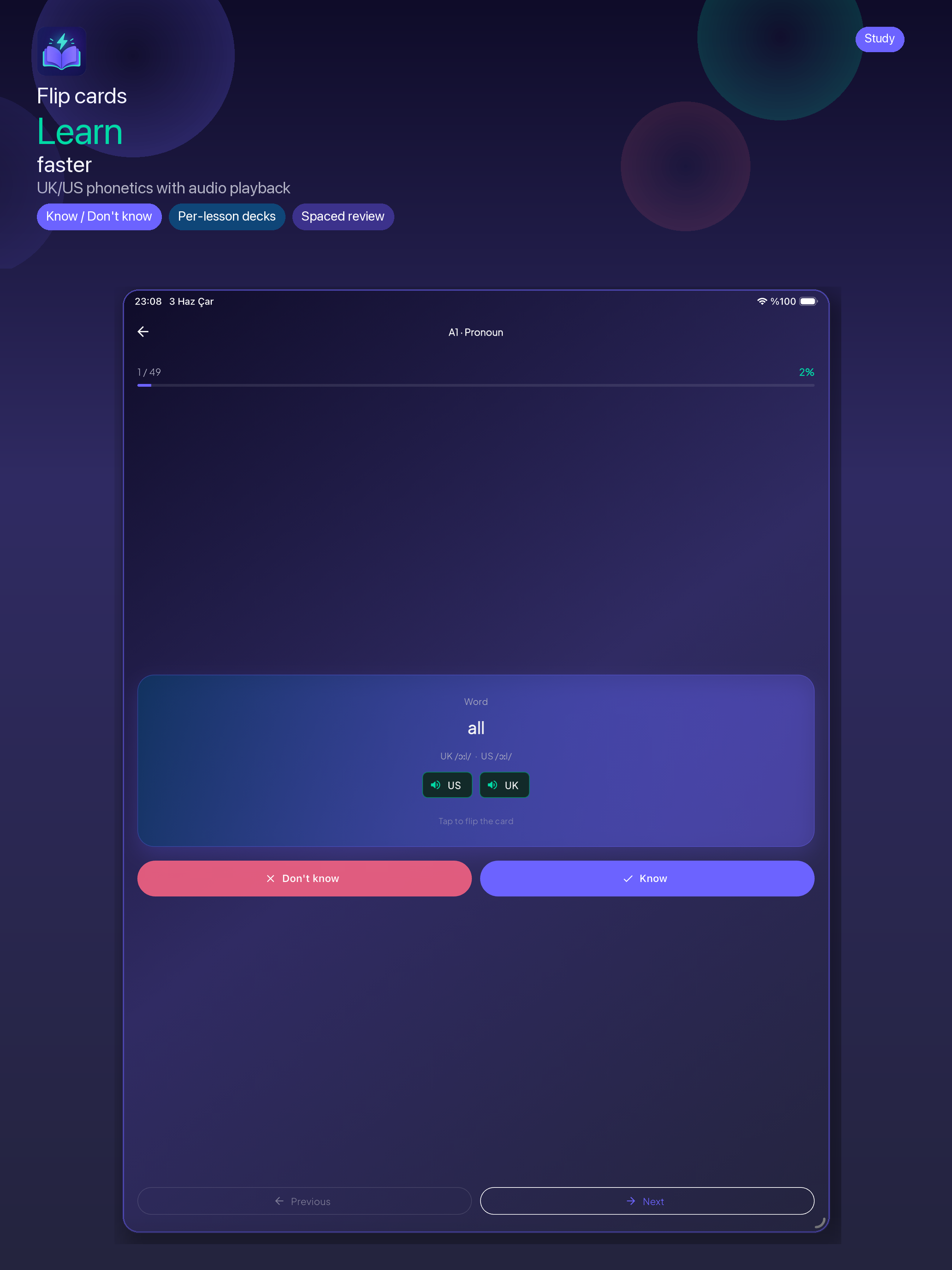 FlashLearn: English Words screenshot 10