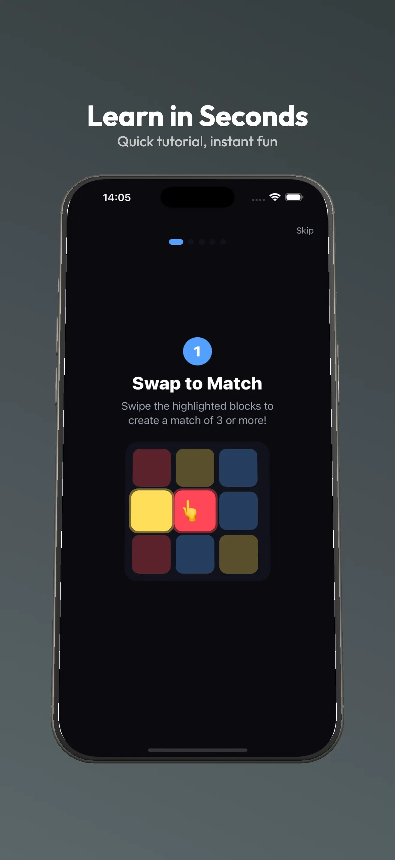 #8. Color Merge: Match 3 Puzzle (iOS) By: Daviti Kakhiani