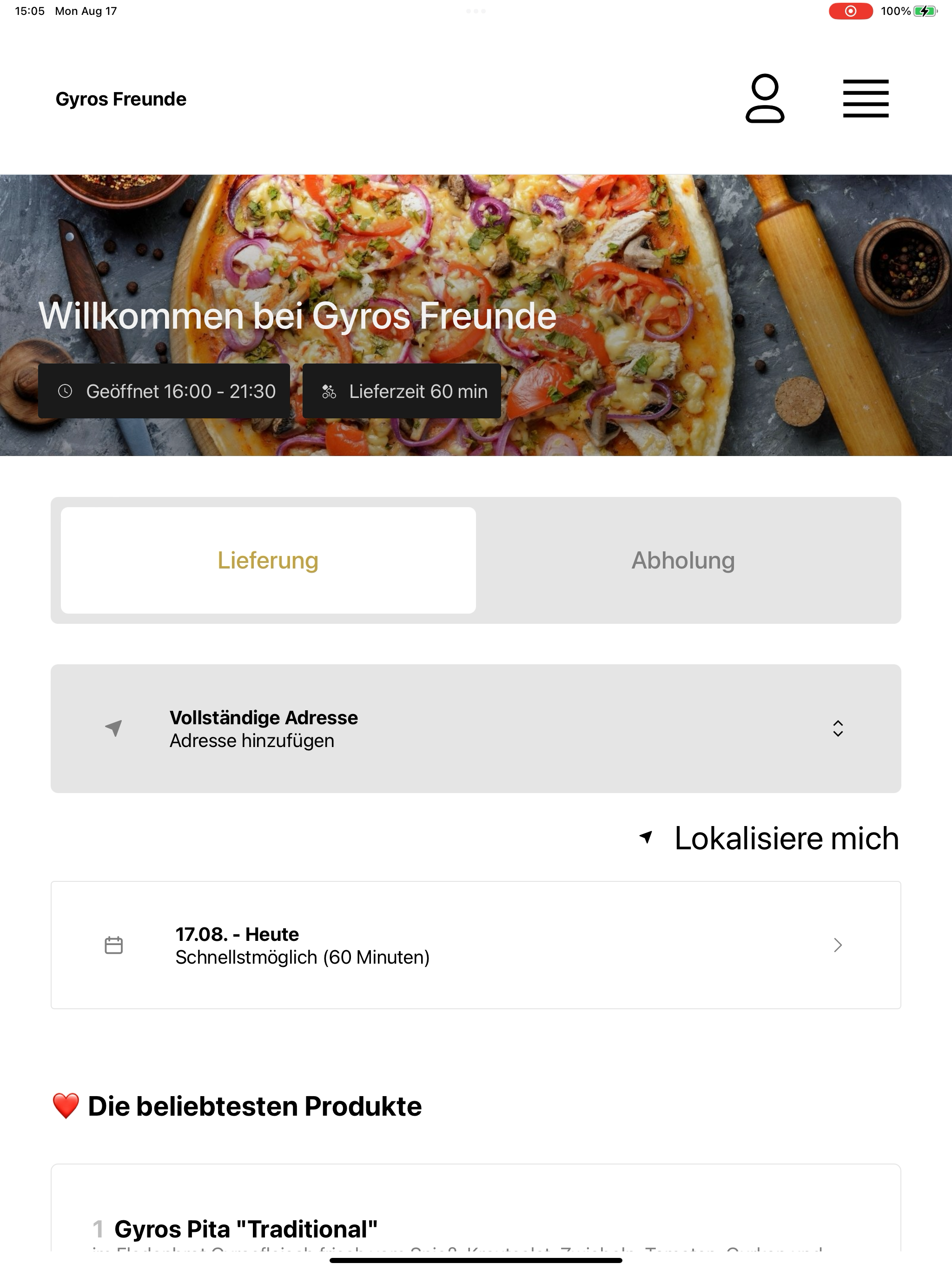 Gyros Freunde screenshot 13