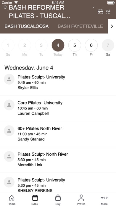 Screenshot #2 pour BASH Reformer Pilates