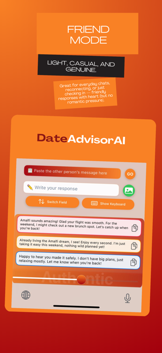 DateAdvisor AI Keyboard Screenshot 9 of 10