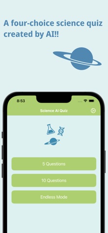 science AI Quiz Screenshot 1 of 3