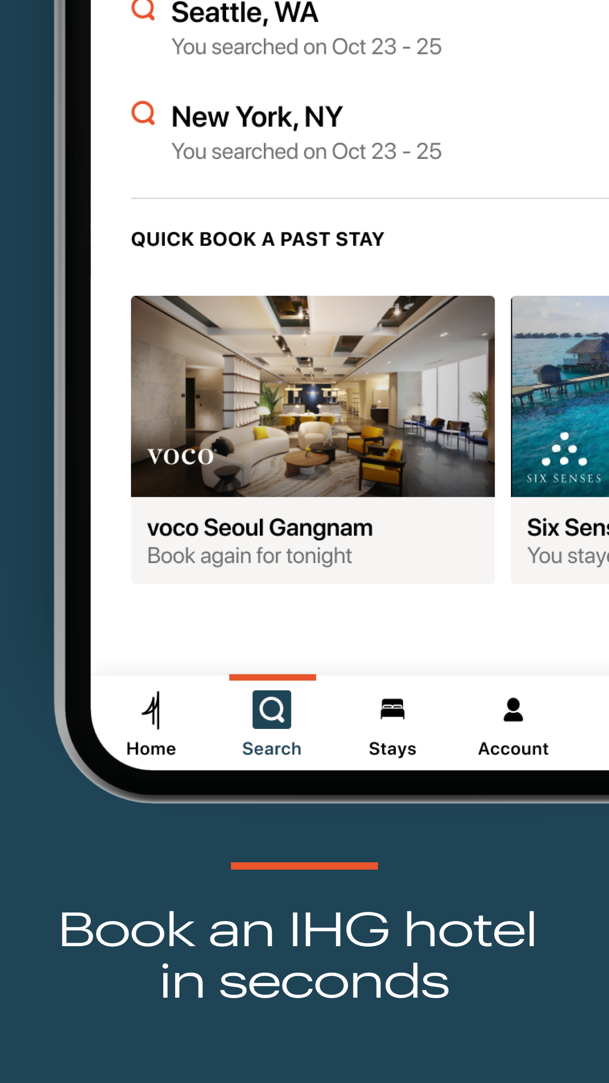 IHG One Rewards: Book Hotels screenshot 3