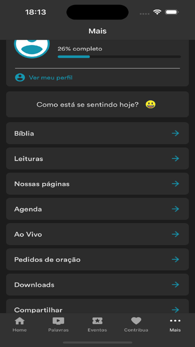 App IBVIDA Screenshot