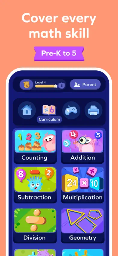 Splash Math - Games by Grade screenshot 2