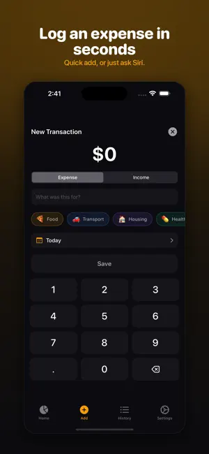 Ownspend: Expense Tracker screenshot 3