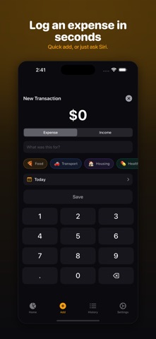 Ownspend: Expense Tracker Screenshot 3 of 5